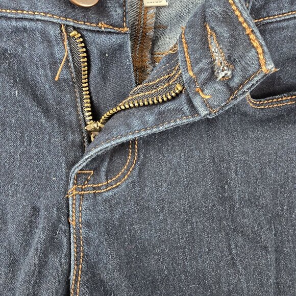 No Boundaries Womens Dark Wash Skinny Jeans Size 11 Cotton Blend Stretch Denim - Picture 4 of 7